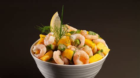 Coldwater Shrimp Mango And Avocado Salad Seafood From Canada