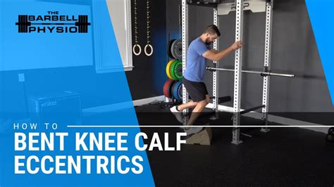 Bent Knee Calf Eccentrics Soleus Stretch For Squat Depth Youtube