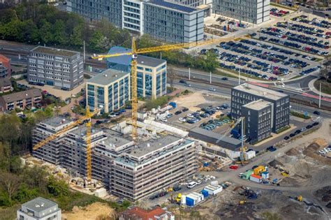 Bochum Von Oben Baustelle Zum Neubau Einer Mehrfamilienhaus