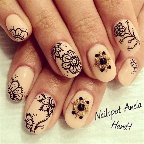 Ink361 The Instagram Web Interface Henna Nails Lace Nails Lace Nail Art