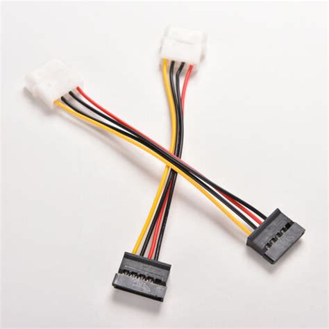 Pin Ide Molex To Pin Serial Ata Sata Hard Drive Power Adapter