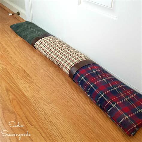 Flannel DIY Draft Stopper Tutorial | AllFreeSewing.com