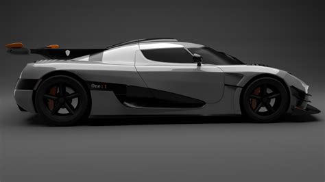 Koenigsegg Agera One : 1 3D Model on Behance