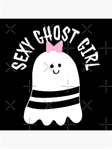 Sexy Ghost Girl Poster For Sale By Beardedtree Redbubble