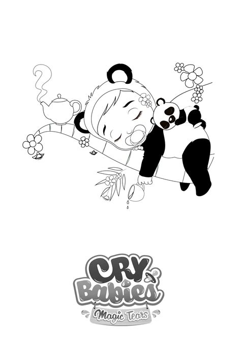 ️Cry Babies Magic Tears Coloring Pages Free Download| Gambr.co