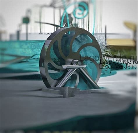 Водяное колесо. Тип 1 из муранского стекла купить в интернет-магазине ...