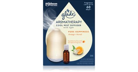 GLADE Aromatherapy Pure Happiness Aroma Diffuser With Refill Notino Co Uk