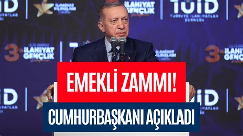 SSK ve Bağkur Emekliler Dikkat Cumhurbaşkanı Erdoğan Emekli Zammını