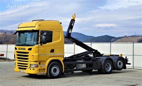 Camion Scarrabile Scania G Abrollkipper M In Vendita Polonia