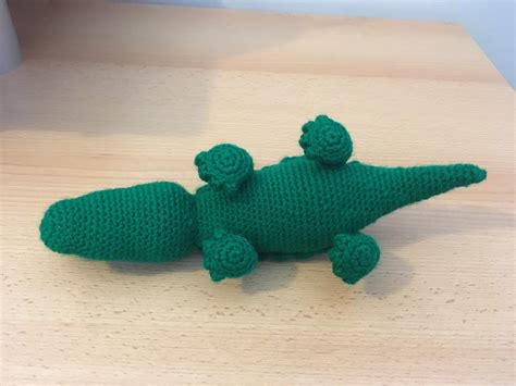 Crochet Amigurumi Crocodile