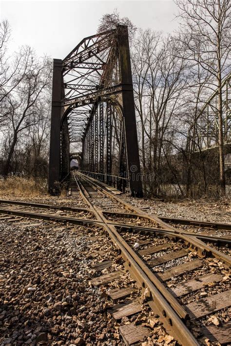 Historic Railroad Bridge Pennsylvania Stock Image Image Of