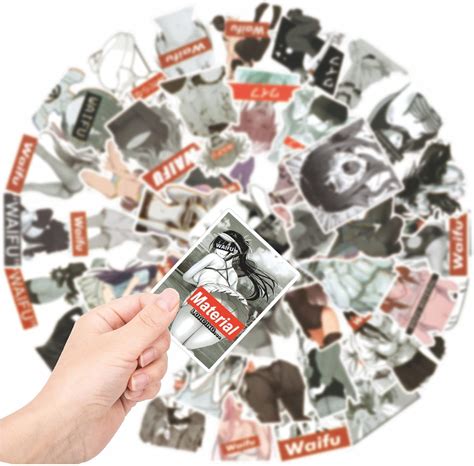 GCCATE calcomanías de dibujos animados de bikini sexy para niñas Waifu mixtas de belleza