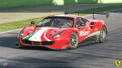 Ferrari 488 Gt3 Evo 2020 Release Studio 397