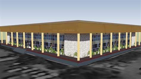 Unidad Administrativa De Mazatlan 3d Warehouse