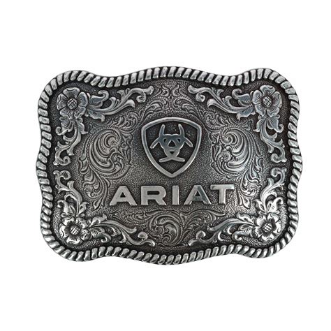 Logo Belt Buckle by Ariat | Belt Buckles at BeltOutlet.com