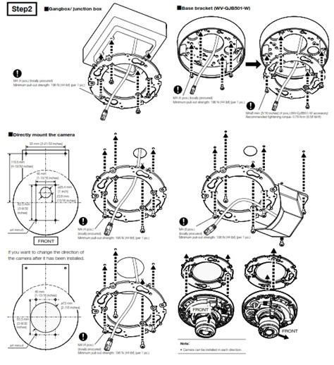 I Pro Wv S Ln Outdoor Network Dome Camera Installation Guide