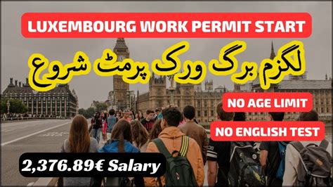 Luxembourg Work Permit Start Luxembourg Work Visa Jobs In