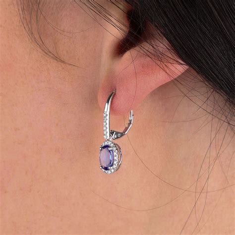 Tanzanite Diamond Earrings K Ben Bridge Jeweler