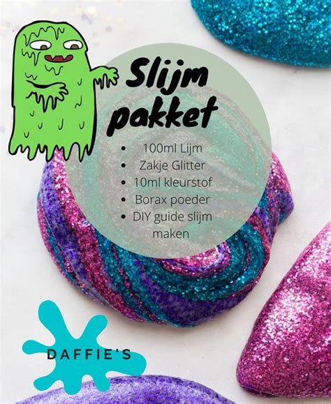 Magnetisch Glitter Slijm Pakket Slijm Maken Slijm Pakket Inclusief