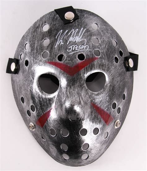 Kane Hodder Signed Jason "Friday the 13th" Hockey Mask Inscribed "Jason ...