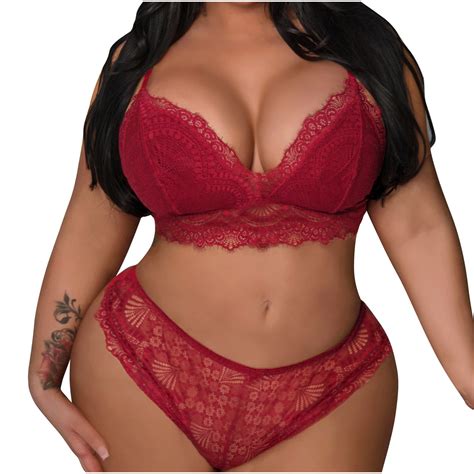 Lindreshi Plus Size Lingerie Sets Sexy Women Sexy Lingerie Sleepwear