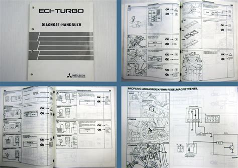 Mitsubishi Colt Cordia Starion Eci Turbo Diagnose Werkstatthandbuch