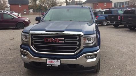 2017 GMC Sierra 1500 SLE 4WD Double Cab Kodiak Edition Blue Oshawa ON