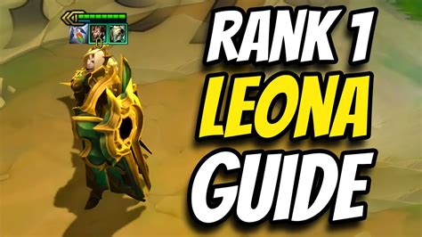 Rank 1 Leona ⭐⭐⭐ Guide Set 5 Youtube