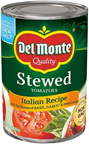 Amazon Del Monte Italian Recipe Stewed Tomatoes With The Flavors