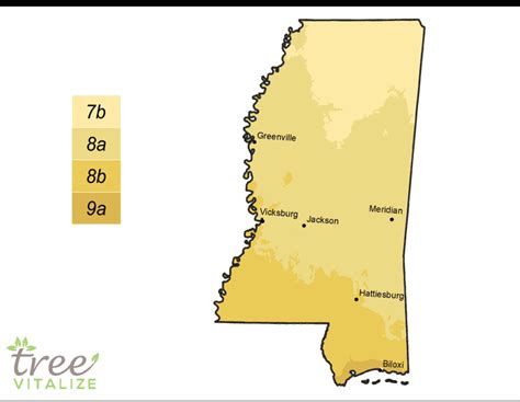 Planting Zones Mississippi - Hardiness, Gardening & Climate Zone