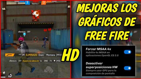 Como Mejorar Los Graficos En Free Fire Como Mejorar Los Colores