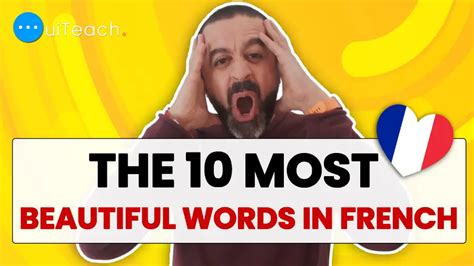 The 10 most beautiful words in French | OuiTeach.