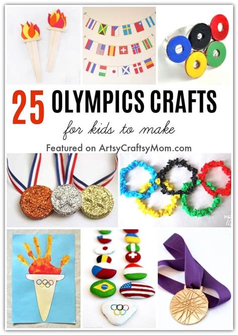 25 Outstanding Olympic Crafts for Kids to Make