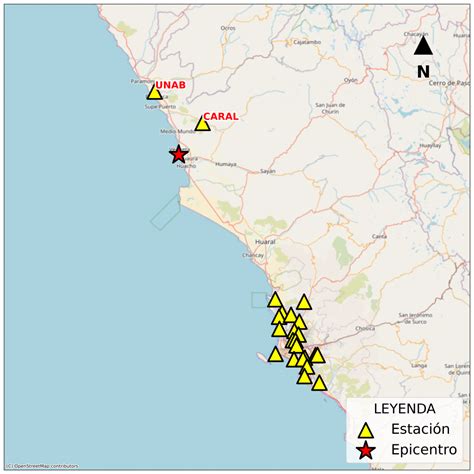 Acelerogramas Del Sismo De Huacho Huaura Lima Del 13 De Mayo De