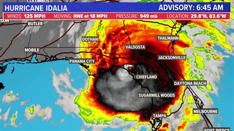 Hurricane Idalia Updates Storm Makes Landfall In Big Bend Area Cbs19tv