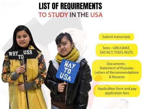 Study In The USA From Nepal List Of Requirements Edwise Foundation