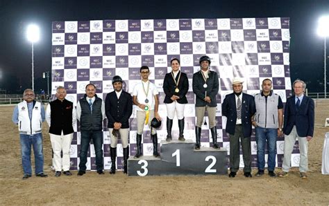 photo national equestrian lt  arjun secures top position