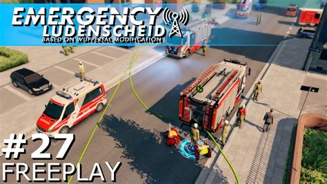 EMERGENCY 5 MODS Lüdenscheid Linzing 27 Feuerwehr Stau Gameplay