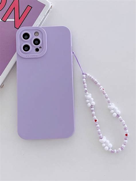 Capa De Telefone Lisa Decora O De Urso Cord O Capinhas