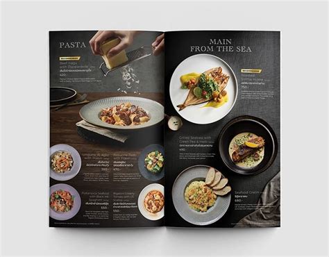 Mira Montra Menu On Behance Brunch Menu Design Food Menu Design