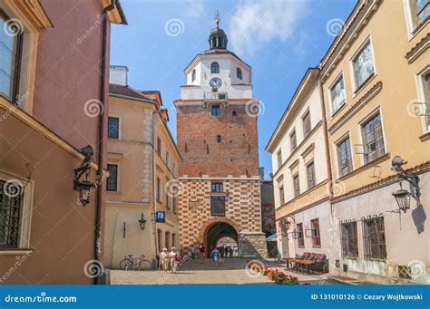 Th Century Krakow Gate Brama Krakowska The Main Entrance Into The