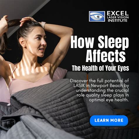 How Sleep Affects The Health Of Your Eyes Excel Eye