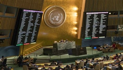 Elige Onu Cinco Nuevos Miembros No Permanentes De Consejo De Seguridad