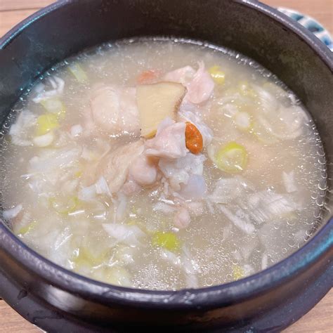 鶏手羽で参鶏湯スープ【圧力鍋】 By キッチンドランカー♪ 【クックパッド】 簡単おいしいみんなのレシピが396万品