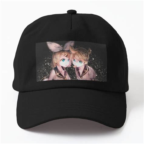Cute Kagamine Rin Kagamine Len Lewd Waifu Kawaii Hot Vocaloid Sexy Anime Girl Lolita Cap For