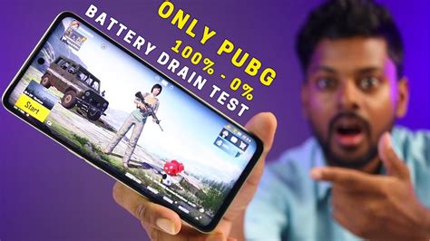 Oneplus Nord CE 3 Lite Battery Drain Test 100 0 Only PUBG Play