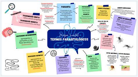 Mapa Mental Parasitologia Parasitologia M Todos De Estudo Mapa Mental