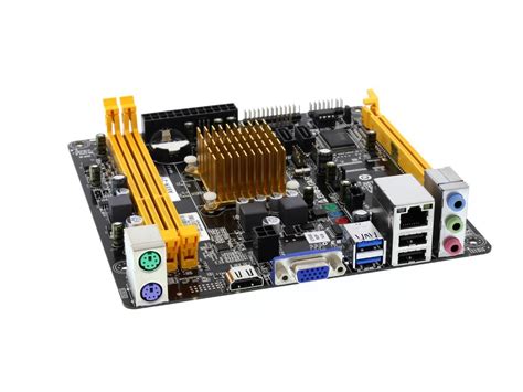 Biostar A N Amd E Dual Core Apu Mini Itx Motherboard Cpu