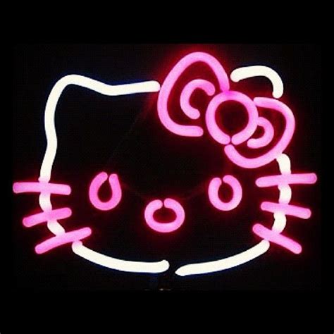 Neon Hello Kitty Neon Signs Pink Hello Kitty Hello Kitty Items