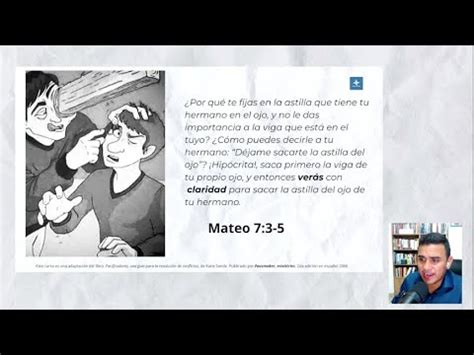 Clase 5 Saca primero la viga de tu ojo Resolución de conflictos